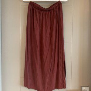 Wilfred Midi Pleated Skirt